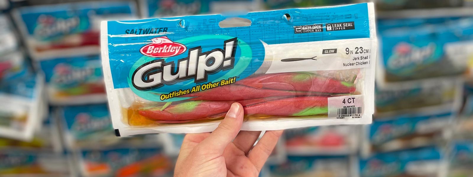 Gulp Soft Plastics Banner
