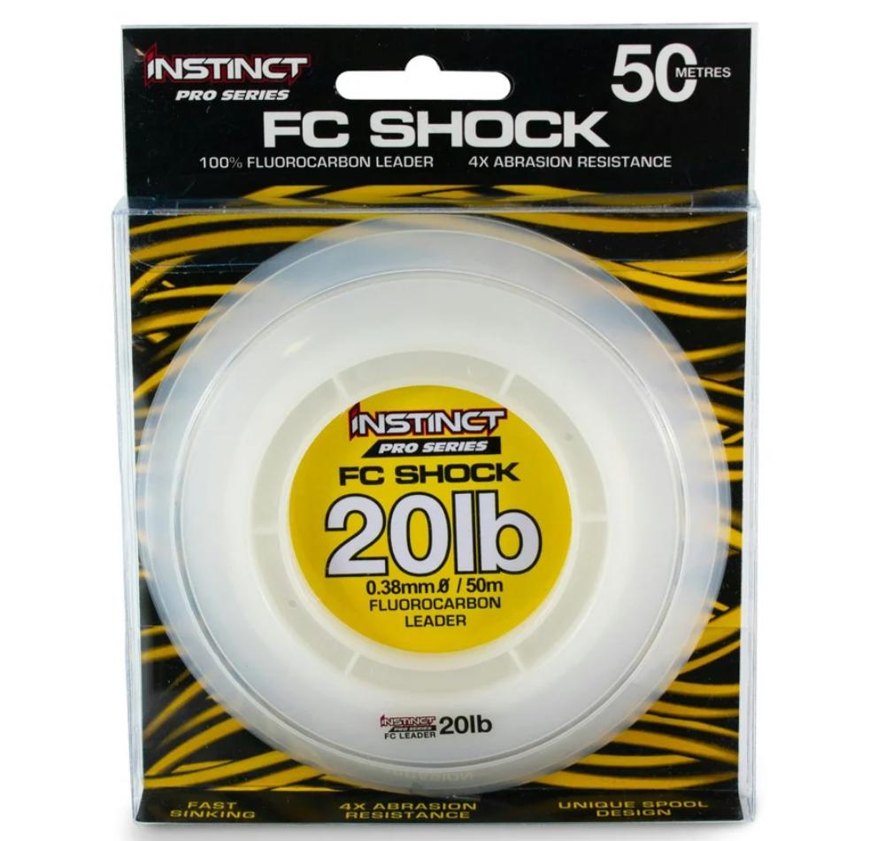 Instinct Pro Series FC Shock Fluorocarbon Leader 50m
