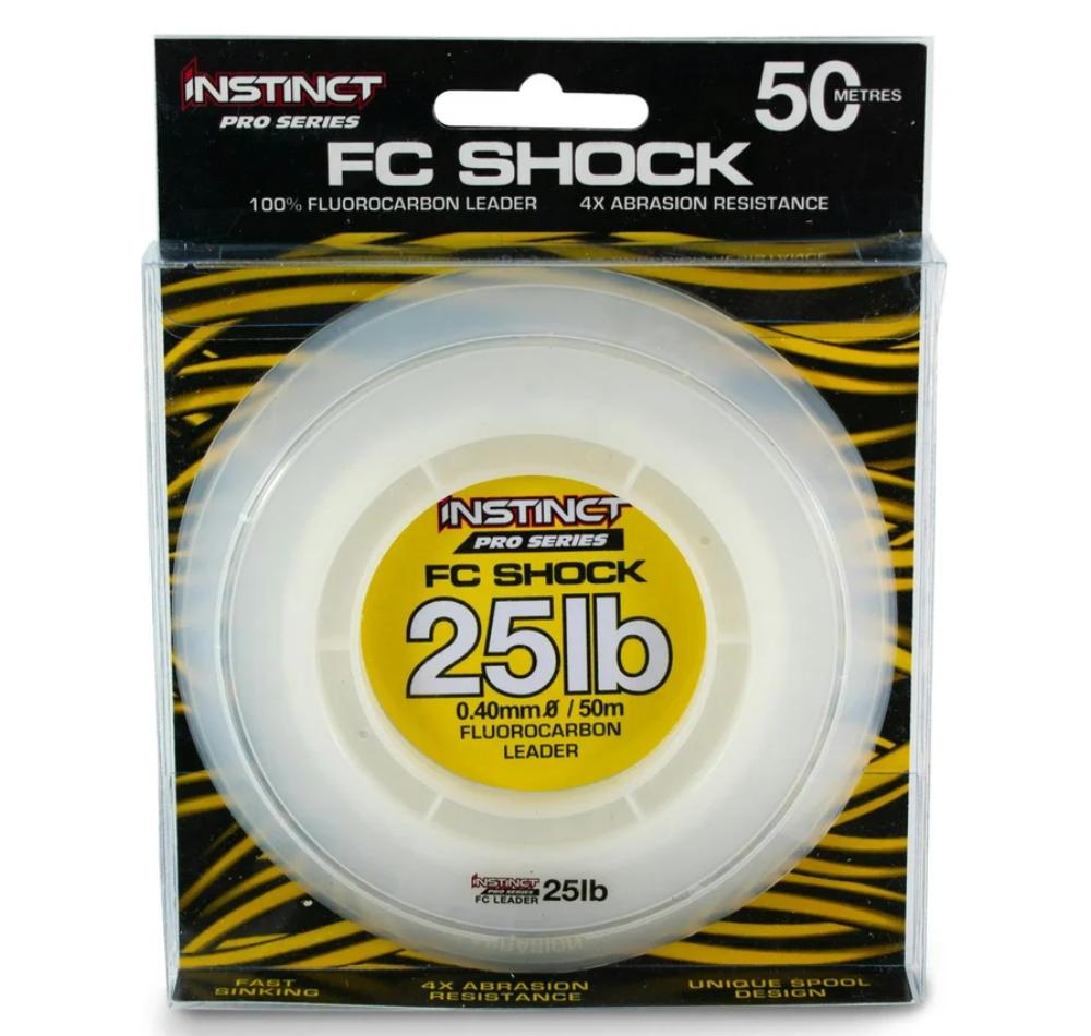 Instinct Pro Series FC Shock Fluorocarbon Leader 50m