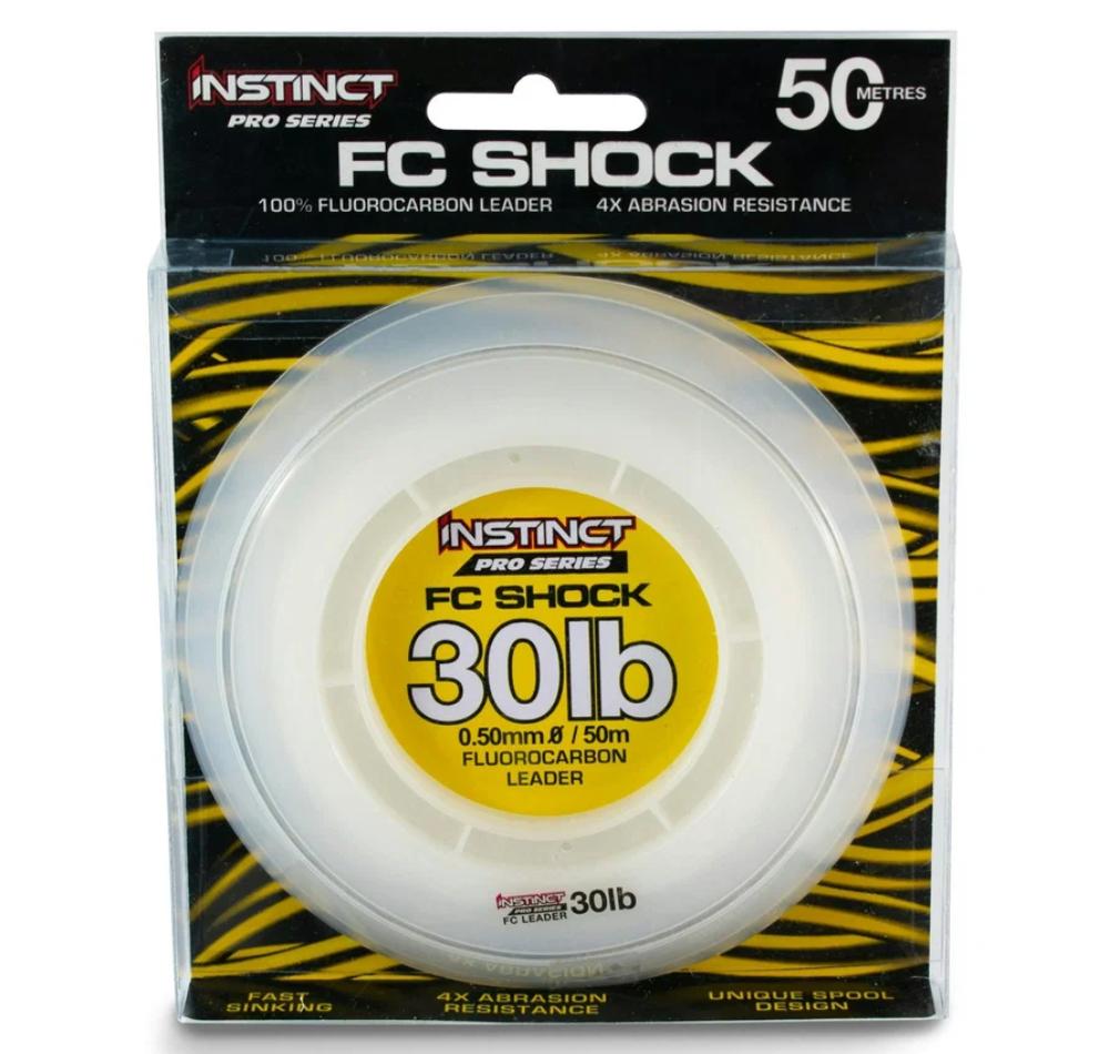 Instinct Pro Series FC Shock Fluorocarbon Leader 50m