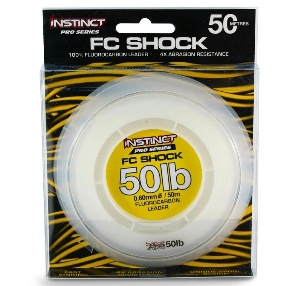 Instinct Pro Series FC Shock Fluorocarbon Leader 50m