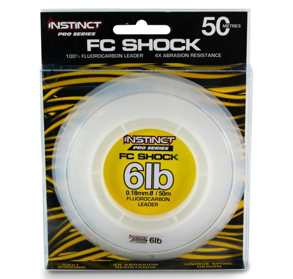 Instinct Pro Series FC Shock Fluorocarbon Leader 50m