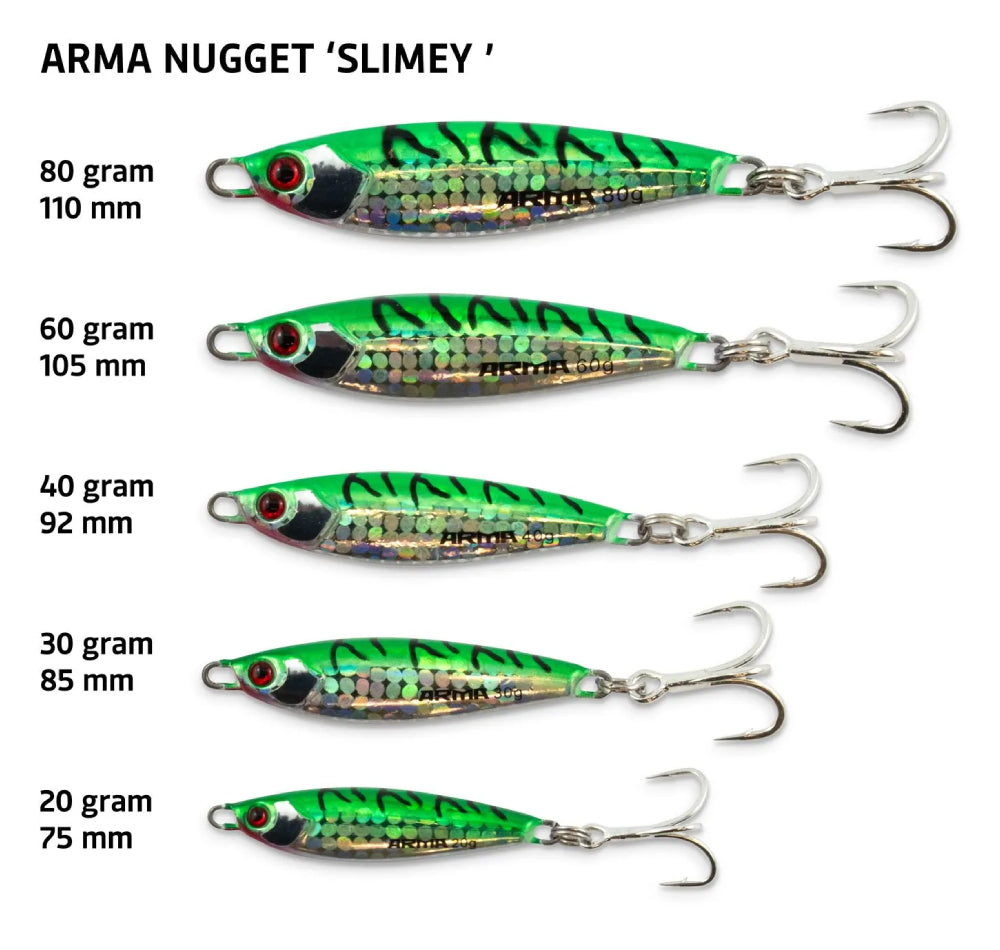 Arma Nugget Metal Casting Lures