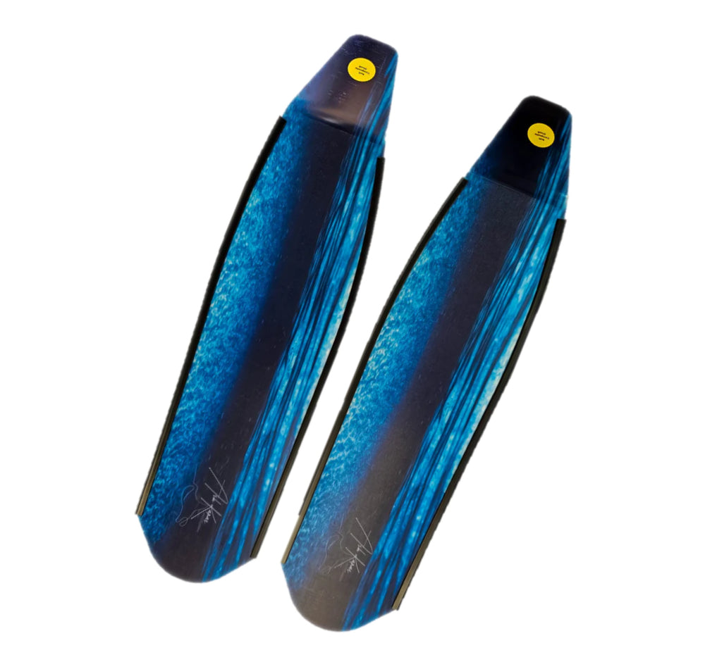 DiveR Carbon V2 Blades Blue Vista