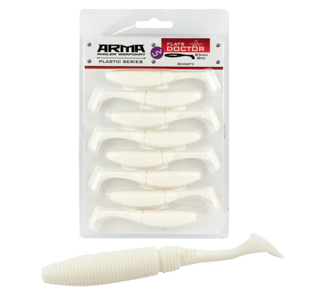 Arma Flats Doctor 85mm Plastic Paddle Tail Lure