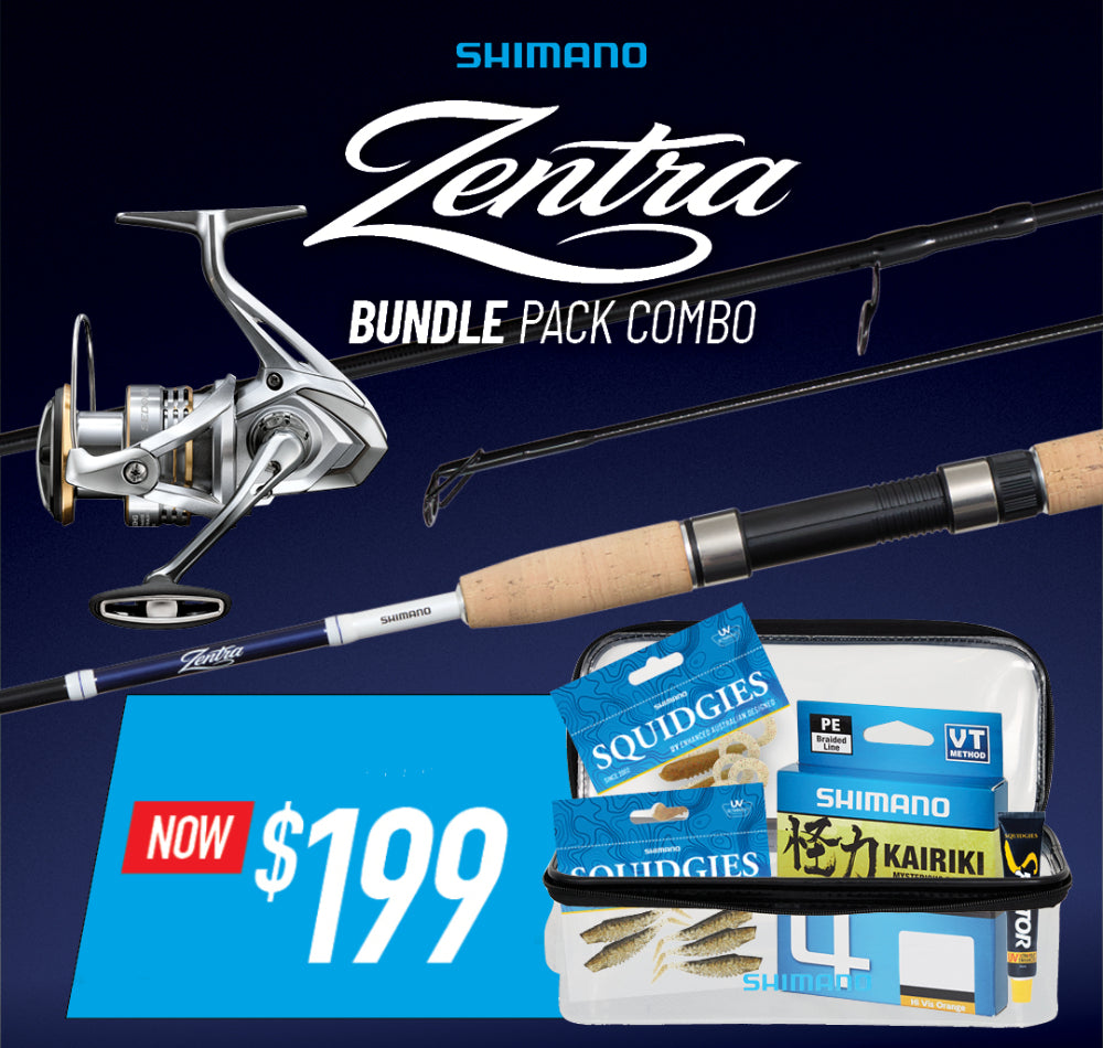 Shimano Zentra Heavy Spin Combo Bundle