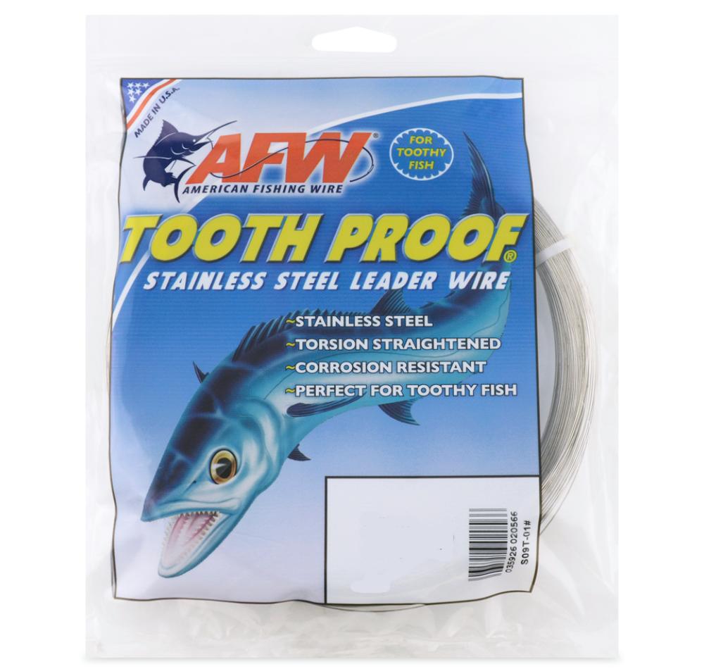 AFW Tooth Proof Single Strand Leader Wire