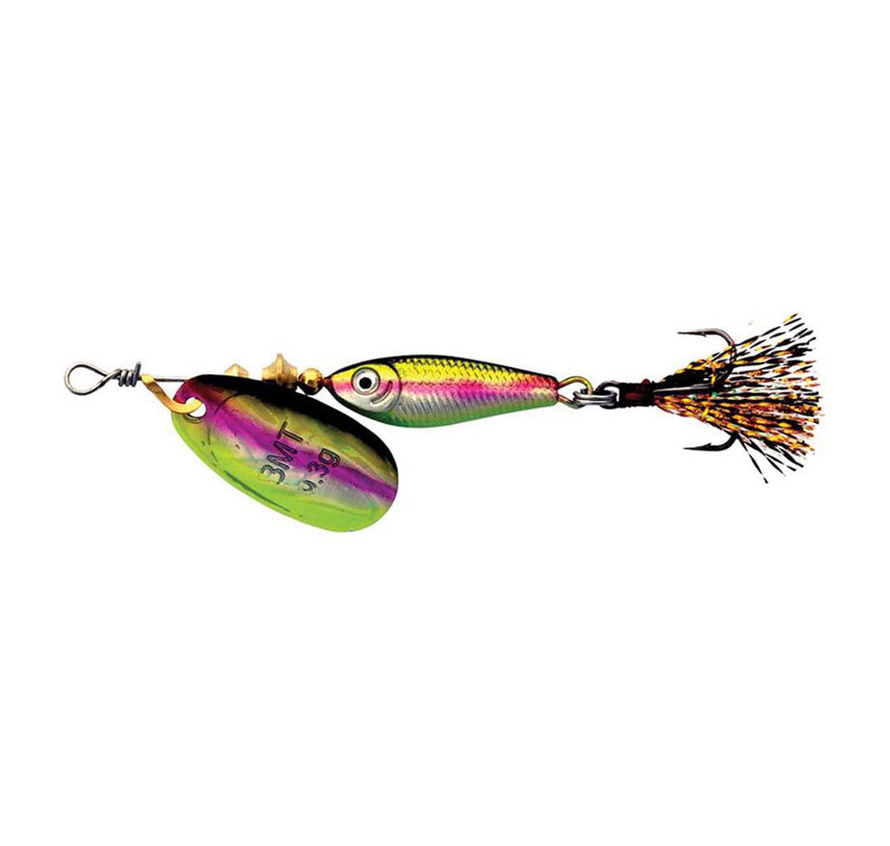 Black Magic Spinmax Spinner Lure 6.5g Rainbow