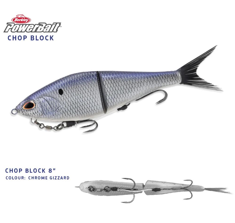 Berkley PowerBait Chop Block 8" Glide Bait