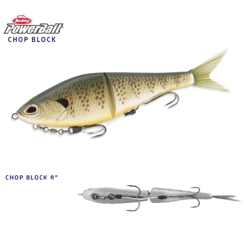 Berkley PowerBait Chop Block 8" Glide Bait