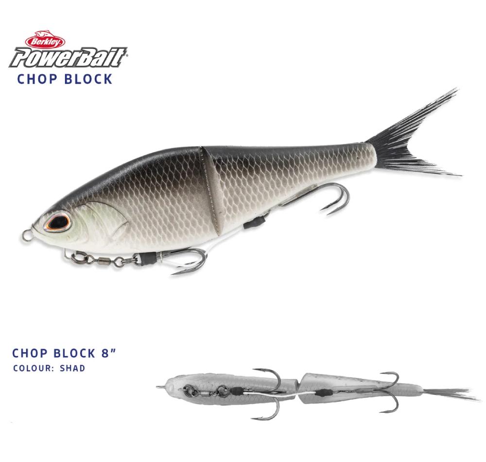 Berkley PowerBait Chop Block 8" Glide Bait