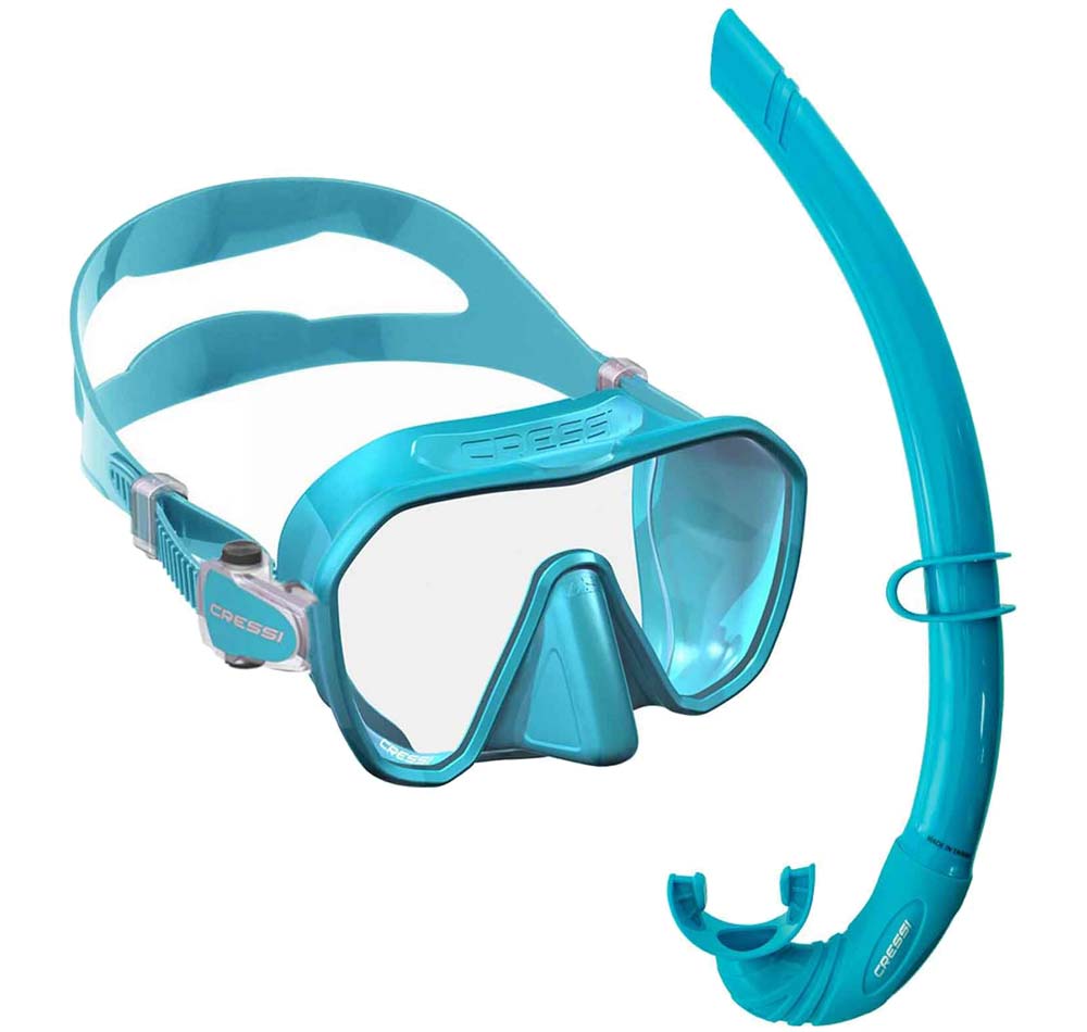 Cressi Z2S + Corsica Free Mask and Snorkel Set