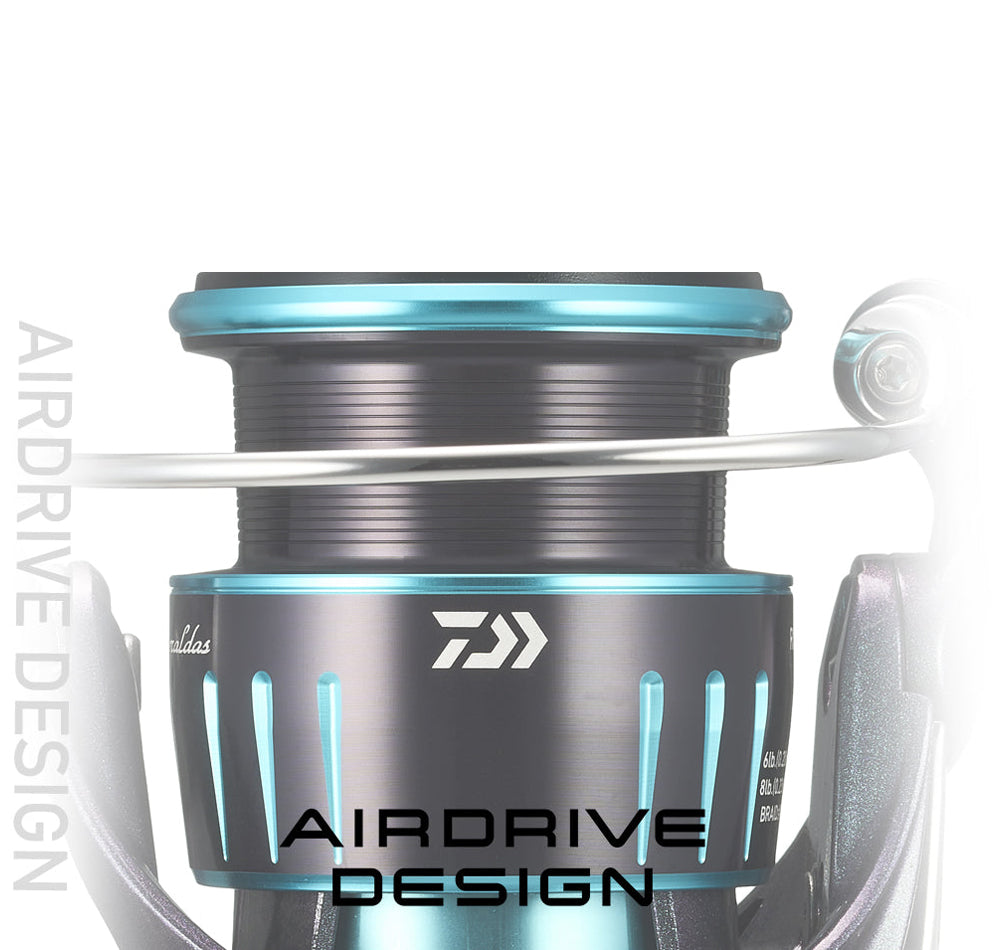 Daiwa 23 Emeraldas RX Egi Spin Reel Airdrive Design