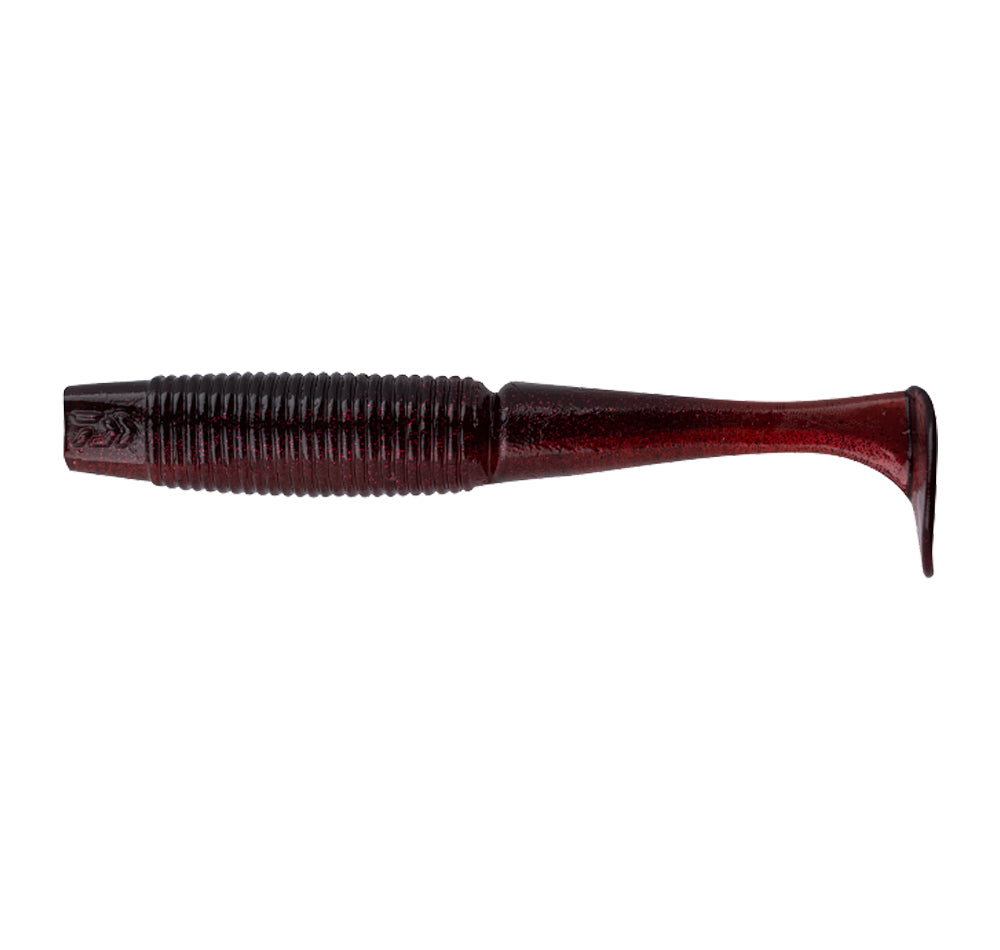 Daiwa Bait Junkie 3.2&quot; Minnow Soft Plastics Demon Blood