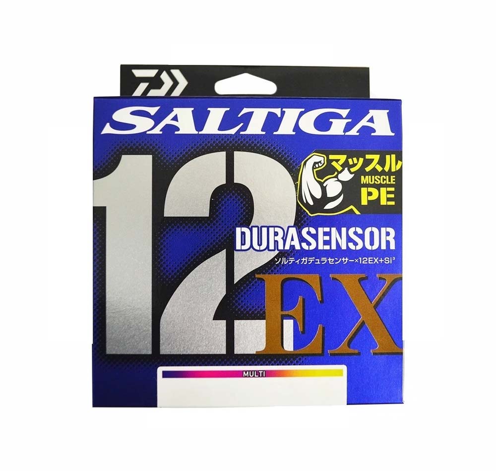 Daiwa Saltiga Durasensor 12 EX Si3+ Multicolour Braid