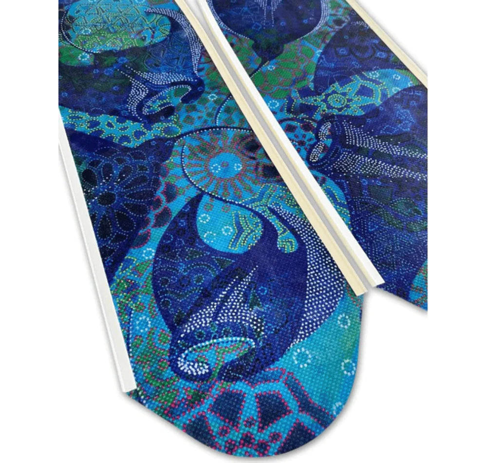 DiveR Composite V2 Blades Manta White Rail