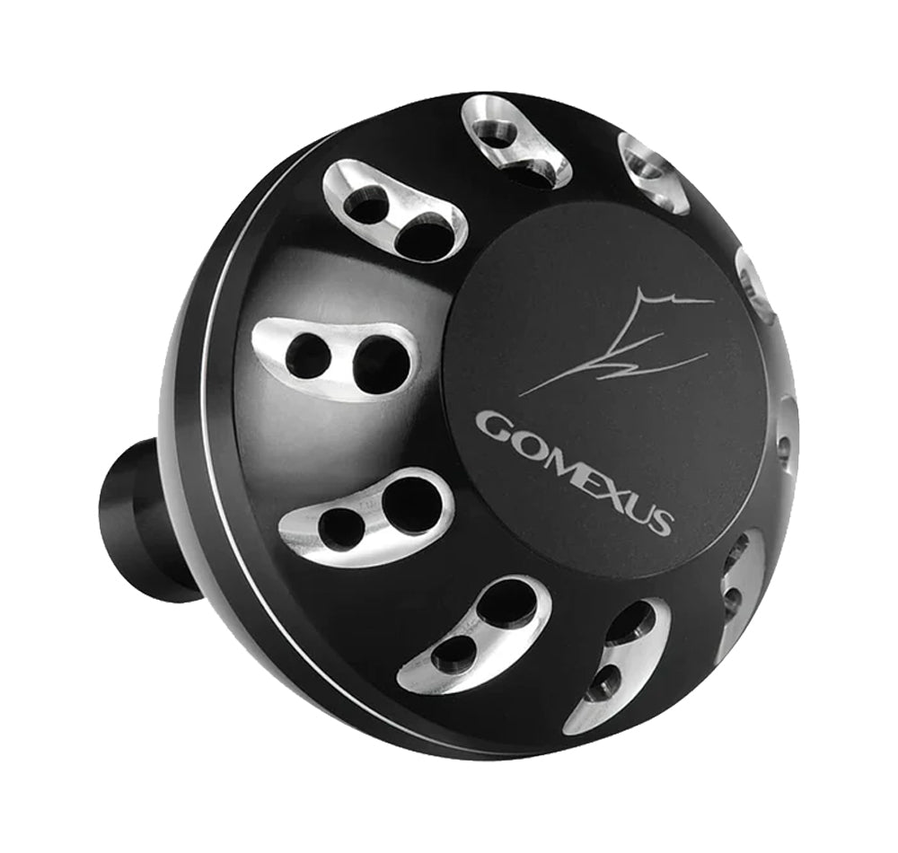 Gomexus Anodised Black/Silver CNC Power Knob