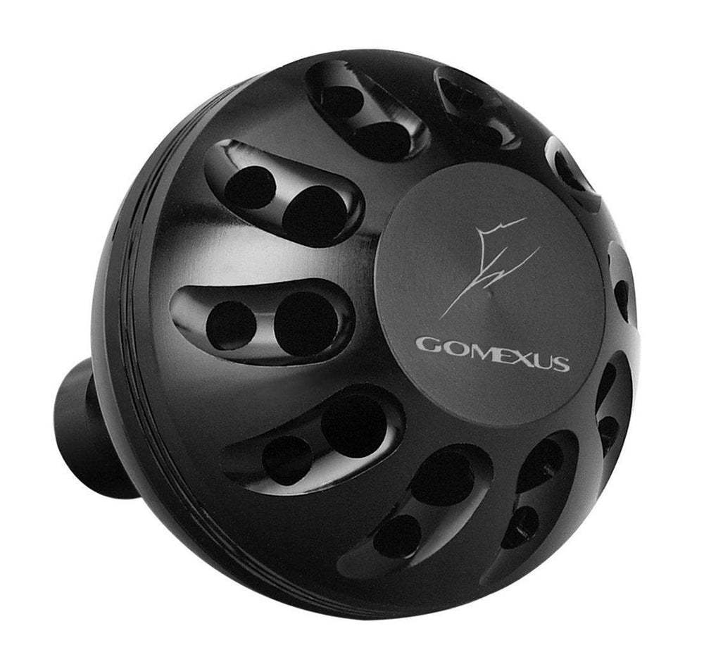 Gomexus Anodised CNC 41mm Power Knob Black/Black