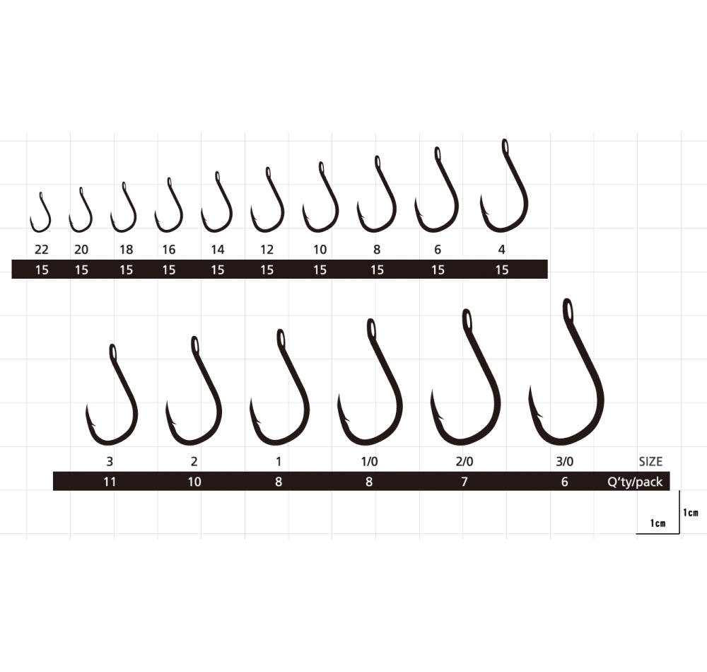 Hayabusa Chinu H.CHN018 Hooks