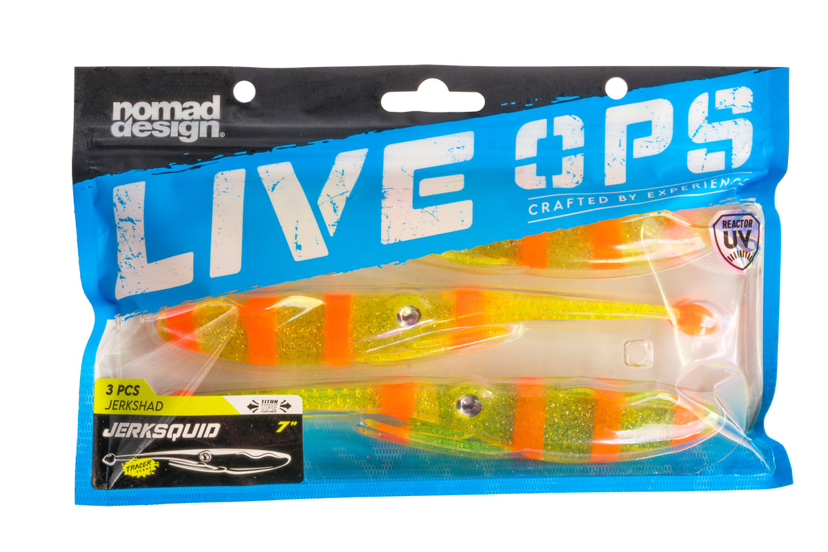 Nomad Design Live Ops Jerksquid 7&#39;&#39;