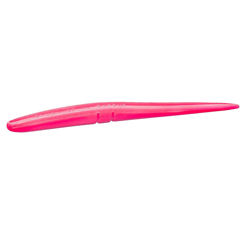 Lunker City Slug-Go 6&quot; Soft Plastics Bubblegum