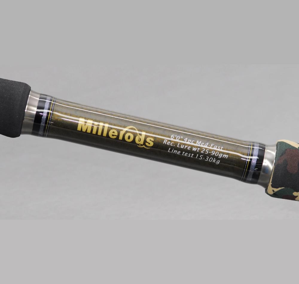 Miller Road Crew Jungle Beat 15-30kg Baitcast Travel Rod