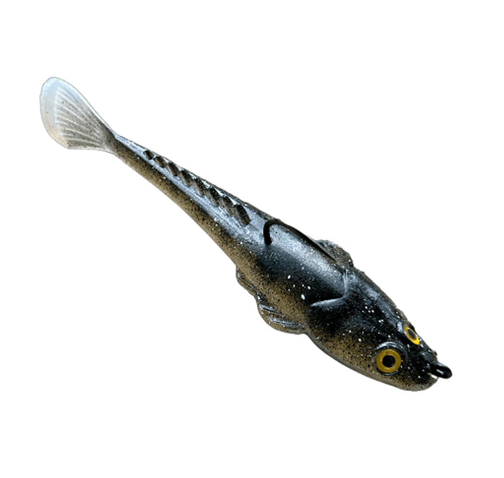 MMD Flatfish 140mm Soft Plastic Lure Dark Knight