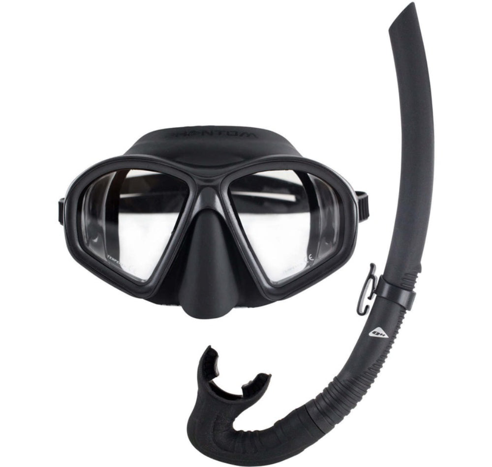 Ocean Hunter Phantom Mask and Snorkel Set