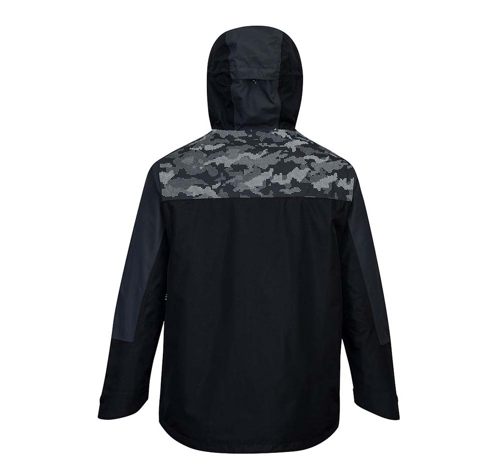 Portwest X3 Reflective Waterproof Jacket back