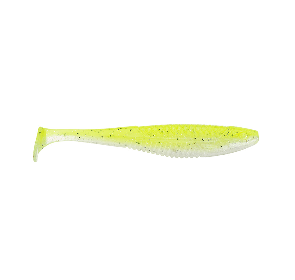 Rapala Crush City &#39;The Suspect&#39; 2.75&quot; Soft Plastics Neon Pearl