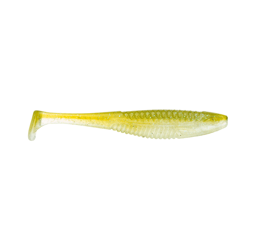 Rapala Crush City &#39;The Suspect&#39; 2.75&quot; Soft Plastics Pearl Watermelon