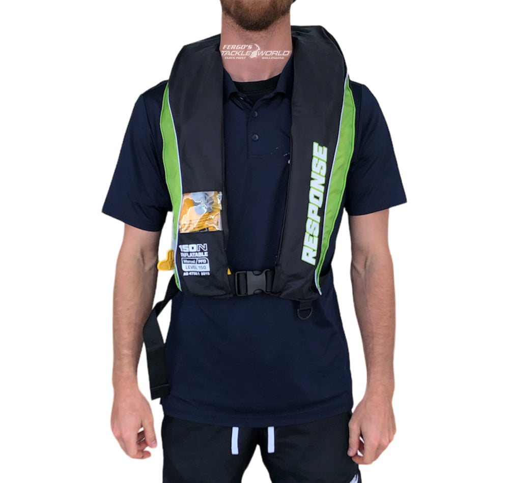 Response Manual Inflatable PFD 150 Green