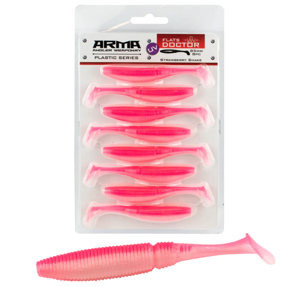Arma Flats Doctor 85mm Plastic Paddle Tail Lure