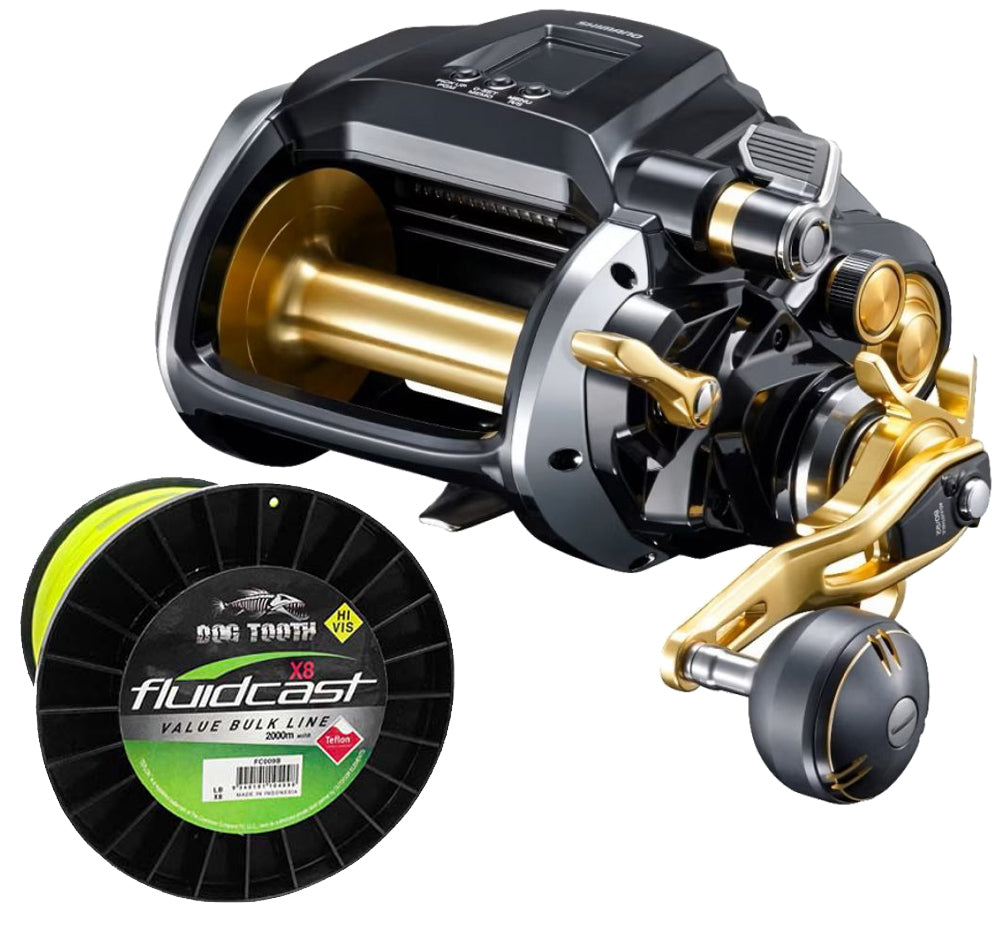 Shimano Beastmaster MD 12000 Electric Reel with Line - Fergo's Tackle World