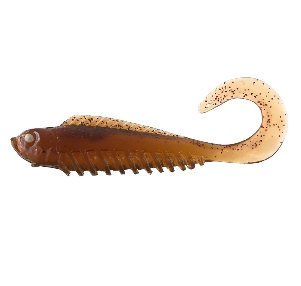 Squidgies IFish Series Wriggler Soft Plastics Colour Red Bloodworm