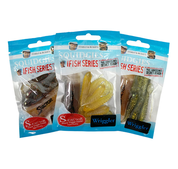 Squidgies Bream Soft Plastics Pack Fergo