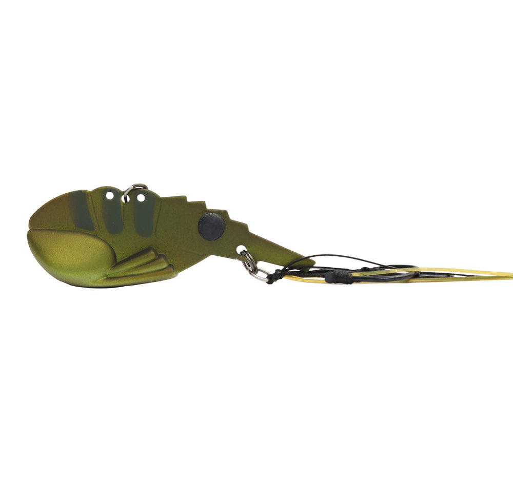 Tackle Tactics SwitchPrawn 37mm Metal Prawn Vibe Matte Olive