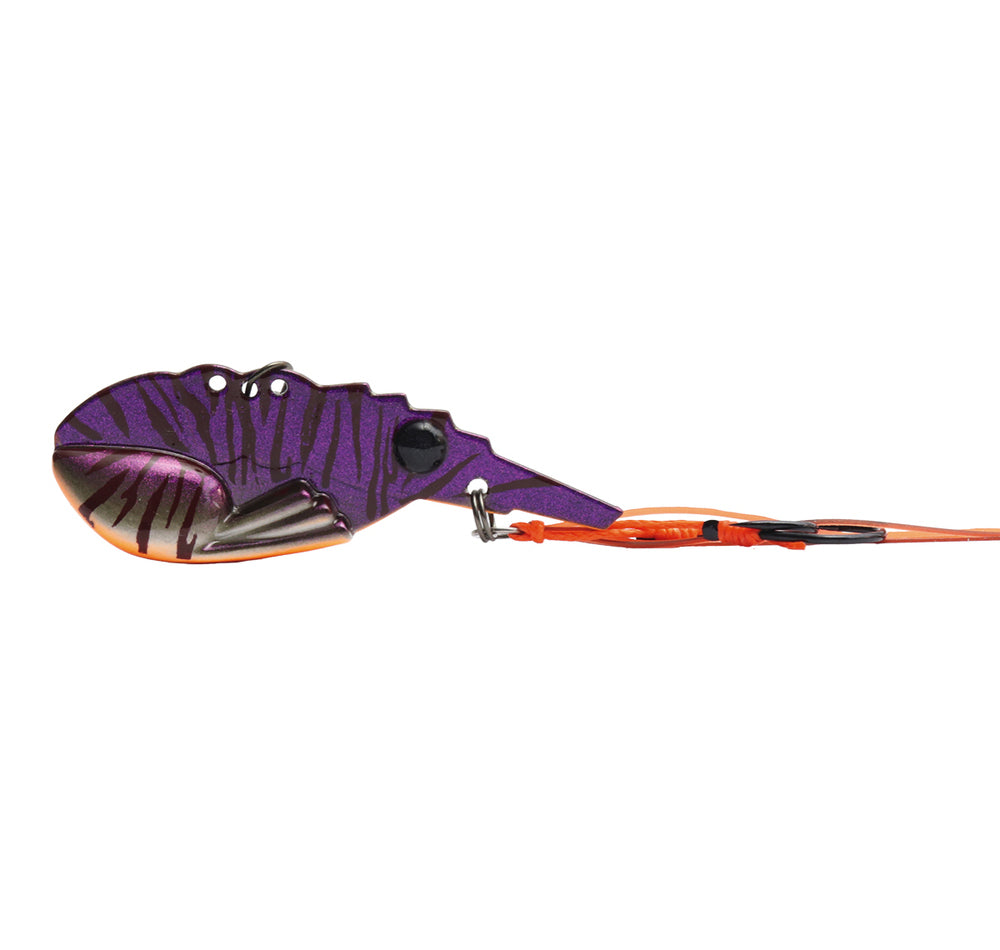 Tackle Tactics SwitchPrawn 37mm Metal Prawn Vibe Wagasuji Tiger