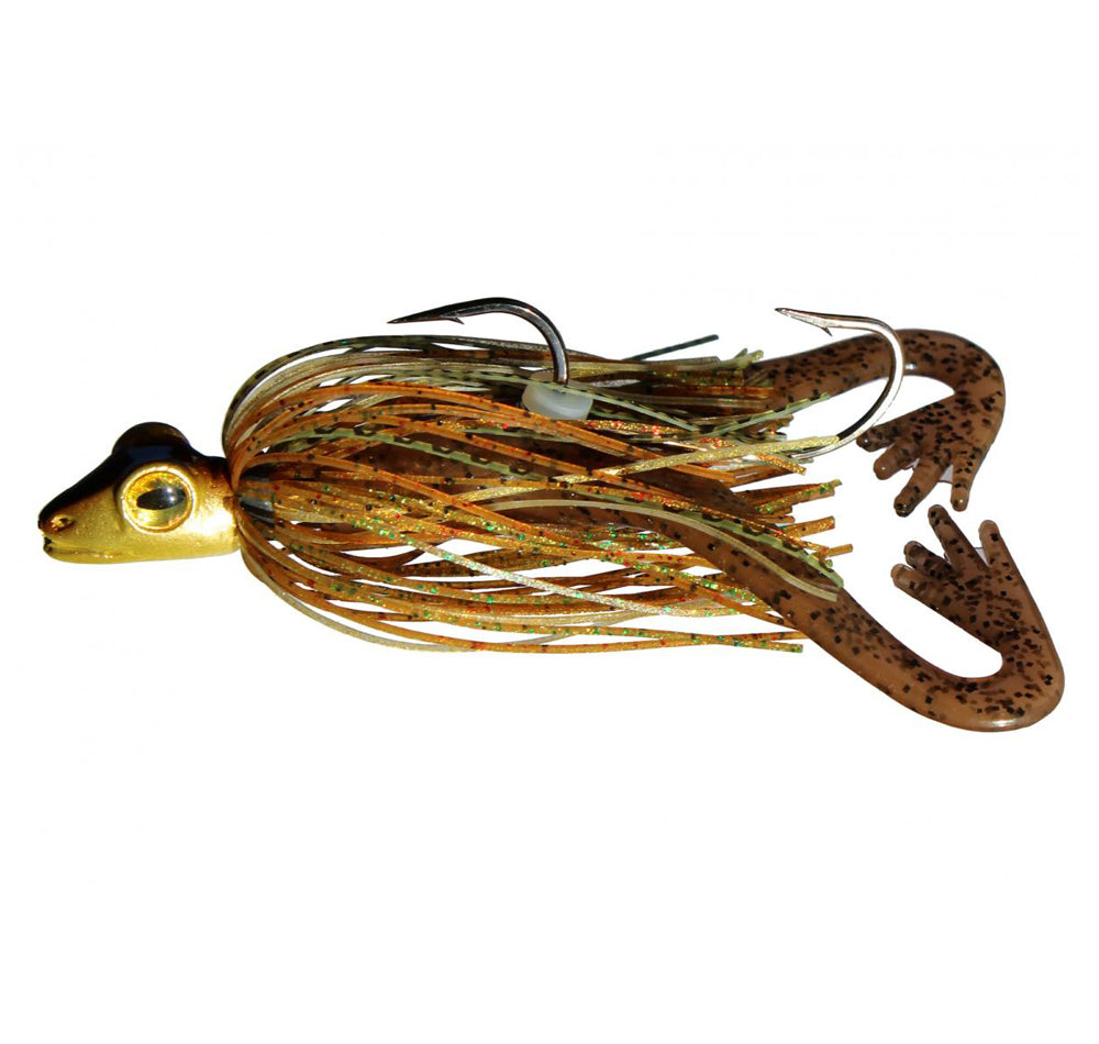 TT FroggerZ Snr 3/4oz Spinnerbait Gold Olive