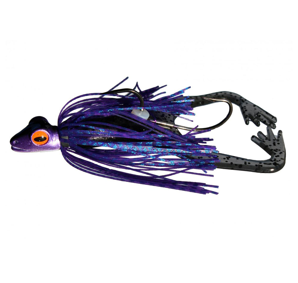 TT FroggerZ Snr 3/4oz Spinnerbait Purple Blue