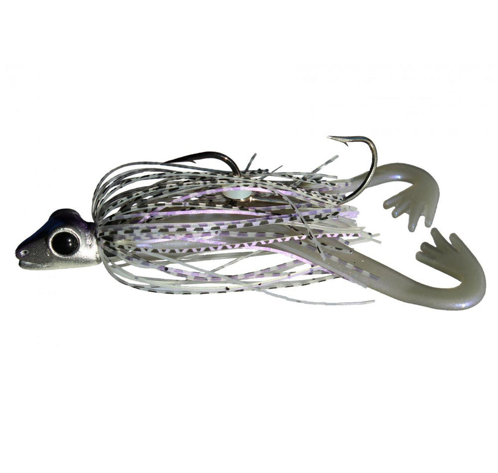 TT FroggerZ Snr 3/4oz Spinnerbait Purple Glimmer