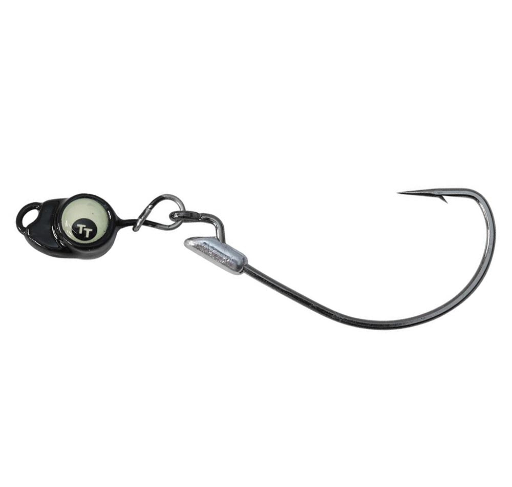 TT Lures Snake EyeZ Jig Heads Black