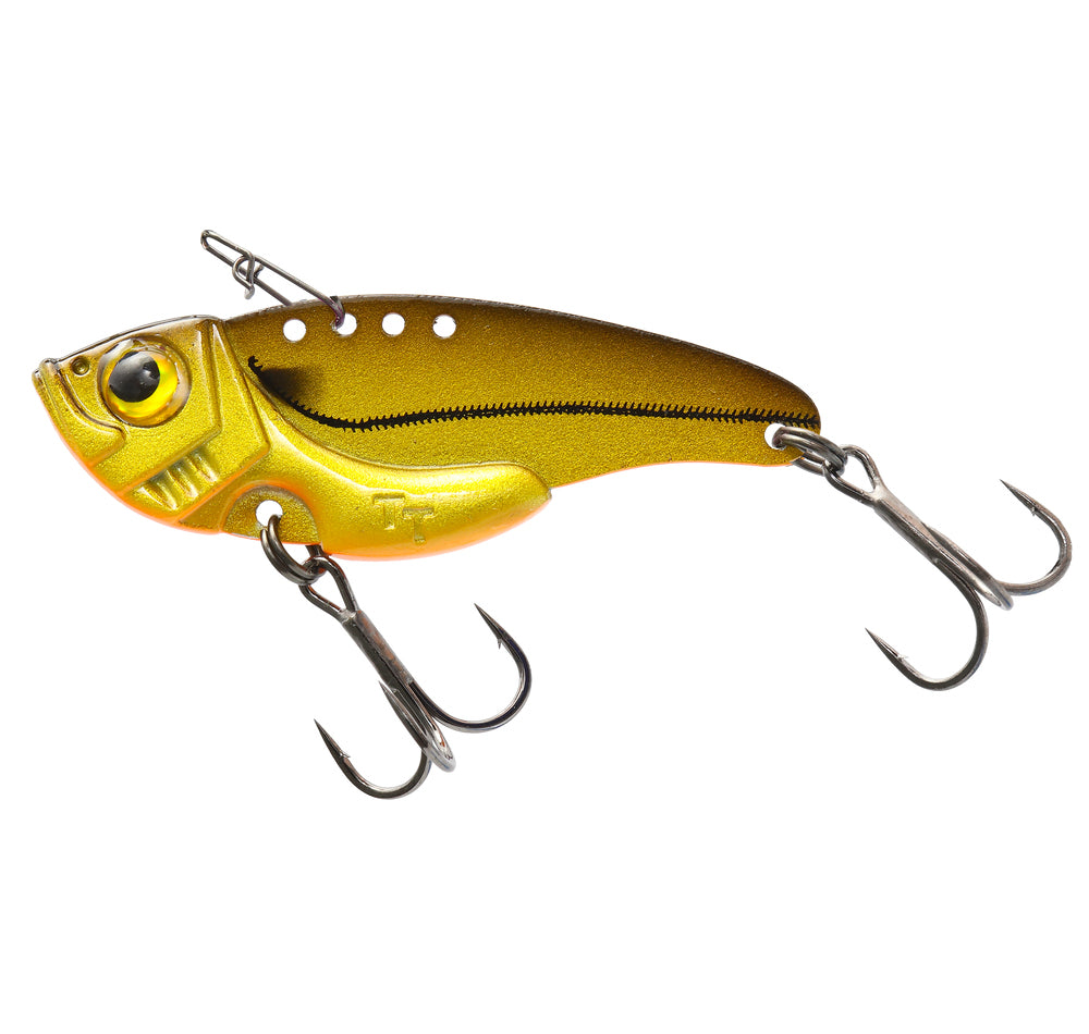 TT Switchblade+ 42mm Metal Vibe Lure Golden Minnow