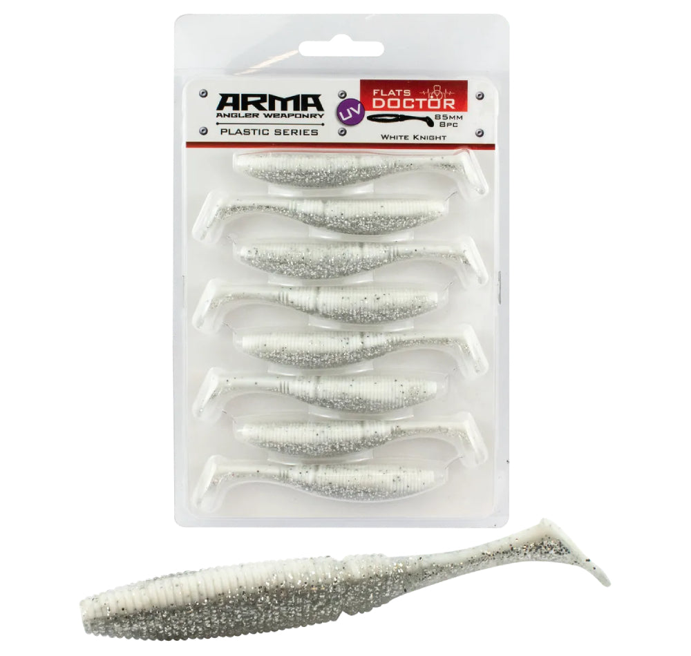 Arma Flats Doctor 85mm Plastic Paddle Tail Lure
