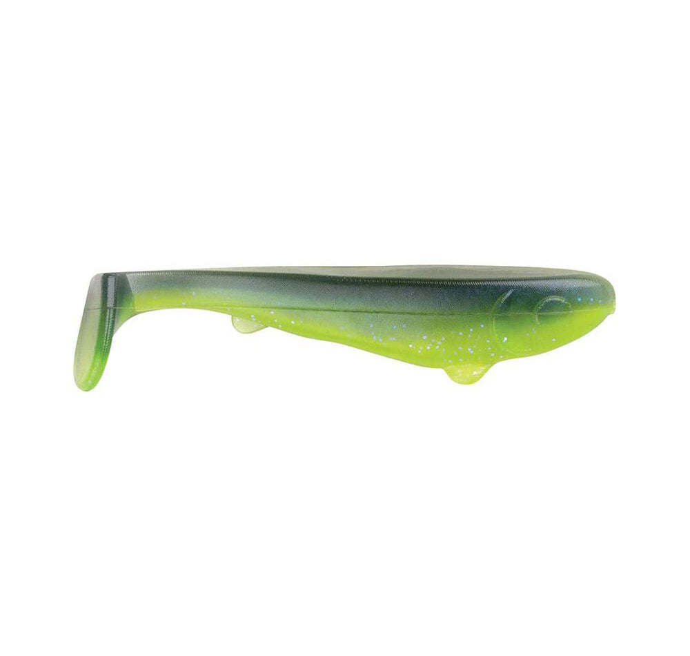 Yum Scottsboro 3&quot; Paddle Tail Lure Electric Blue Chart