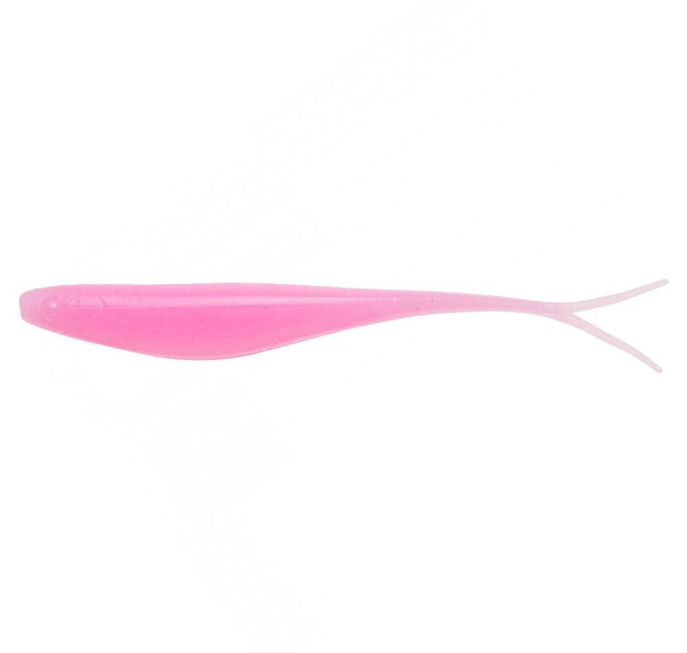 ZMan Scented Jerk ShadZ 7&quot; Soft Plastics Bubblegum