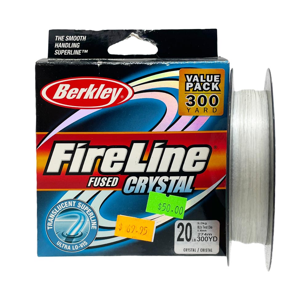 Berkley Fireline Fused Crystal 20lb 300yd Line