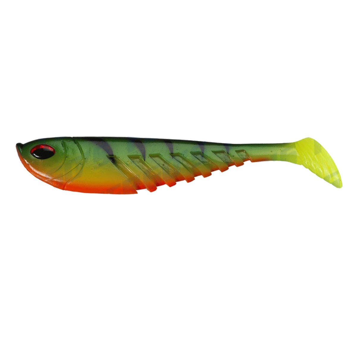 Berkley Powerbait Unrigged Papa Giant Shad Soft Plastic Col Fire Tiger