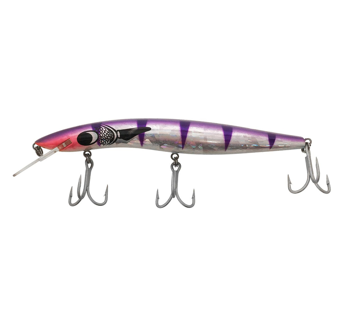 Classic 160 Lure Bobby Dazzler Silver/Purple