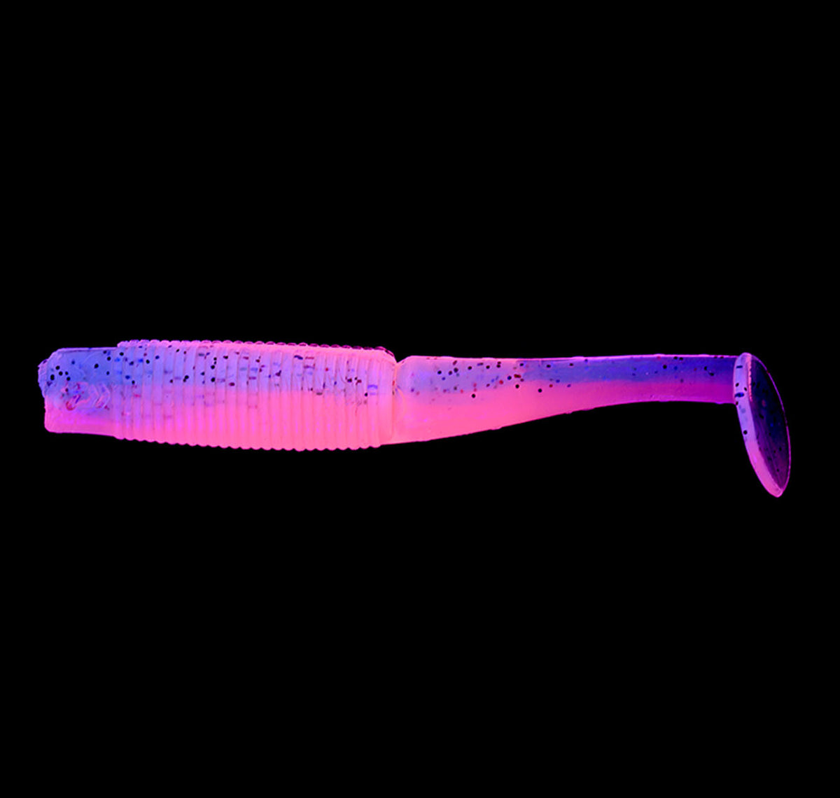 Daiwa Bait Junkie Minnow 2.5&quot; Soft Plastics Yabbie UV Under UV Light